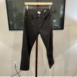 Frame Denim - L'Homme Slim Stretch Twill 5 Pocket Pant 29W Altered - Hematite